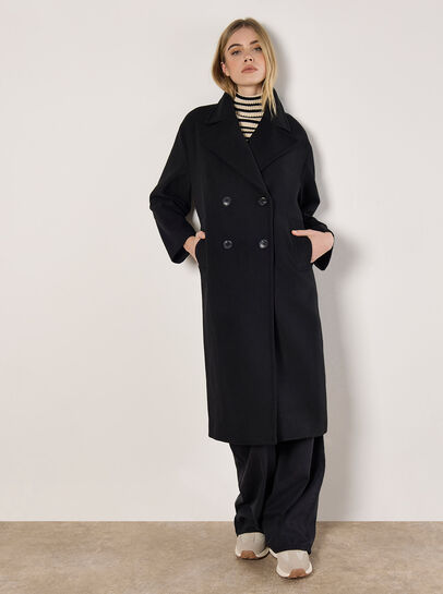 Oversized Tailored Boyfriend Coat