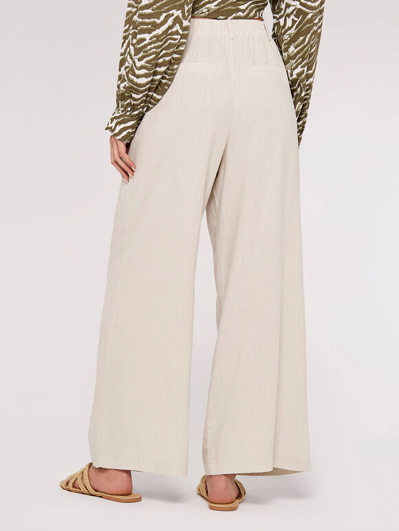 Palazzo Trousers, Stone, large