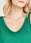 Basic Tank Top, Green, large