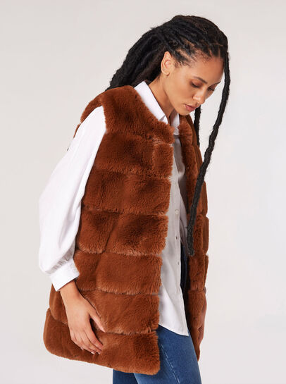 Soft Touch Faux Fur Gilet