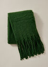 Boucle Soft Scarf, Green, large