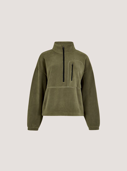 Zip Down Premium Fleece Jumper