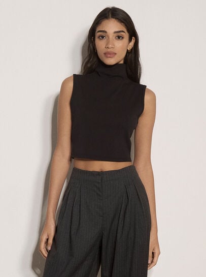 Jersey Crop Tank Top