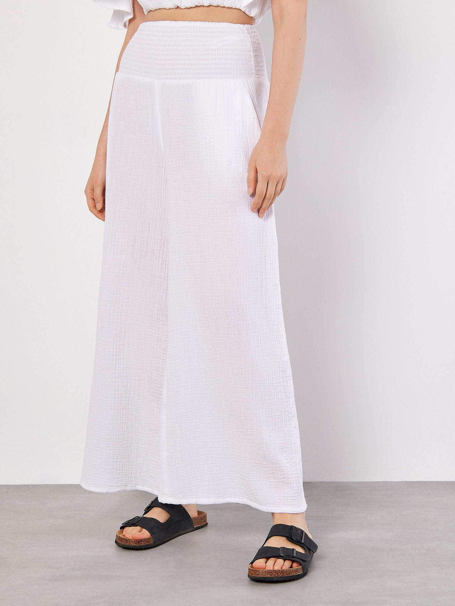 Fabindia white palazzo online