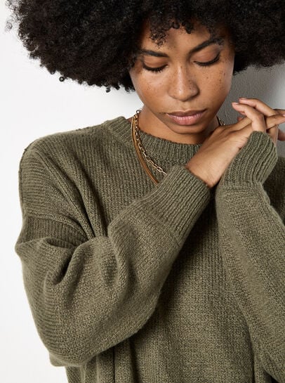 Oversized Jumper Tunic