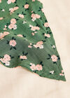 Floral Head Scarf, Green, large