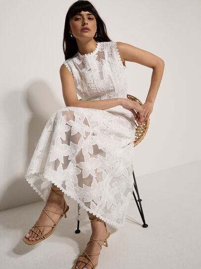 Floral Mesh Lace Crop Top