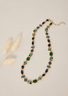 Green Crystal Necklace, Green, large