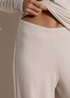Soft-Touch Wide-Leg Trousers, Stone, large