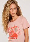 Always Sunny T-shirt, Pink, large