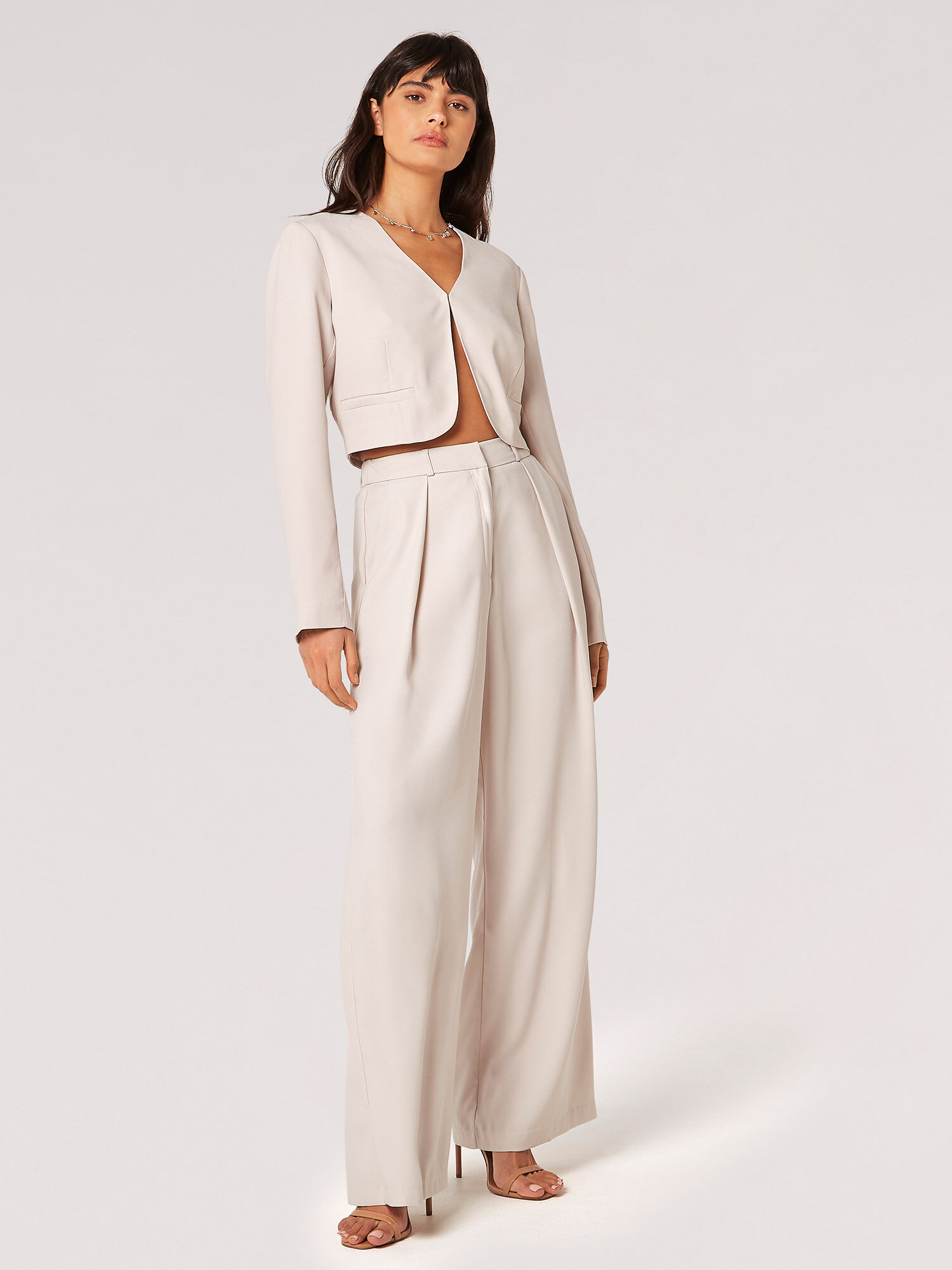 White cropped bolero jacket new arrivals