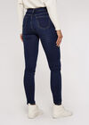 Mid-rise Skinny Jeans, Navy, large