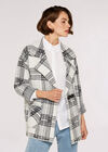 Classic Check Peacoat, Cream, large