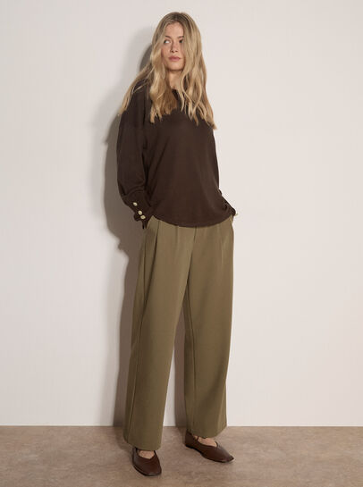 Soft Jersey Knit Top