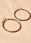  Hoop Earrings, Assorted, large