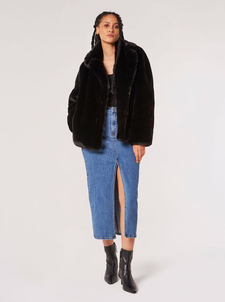 Short Opulent Fur Coat