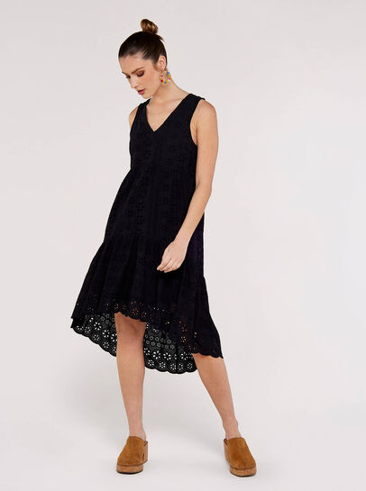 Broderie Anglaise Mini Dress