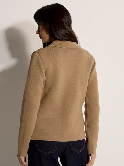 Cotton Knitted Jacket