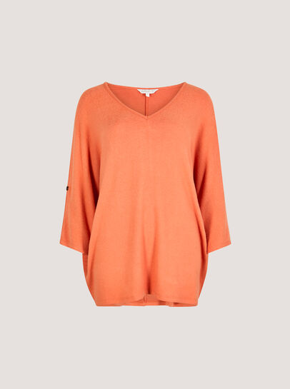 Soft Touch Oversized Batwing Top