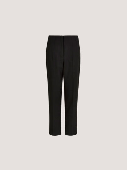 Pleat Tailored Tapered Trousers
