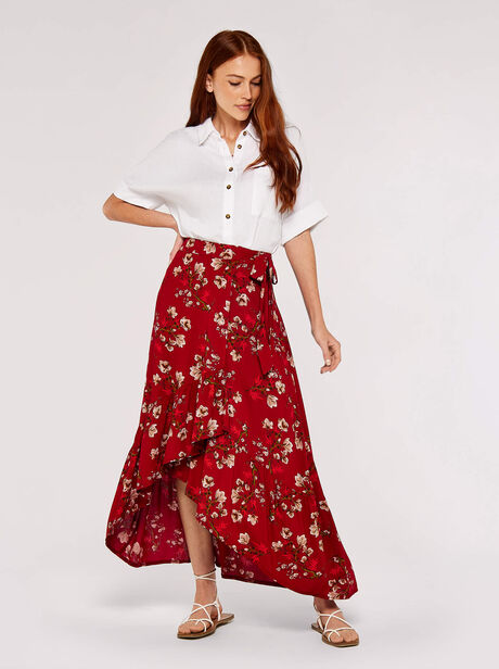 Blossom  Ruffle Wrap Skirt