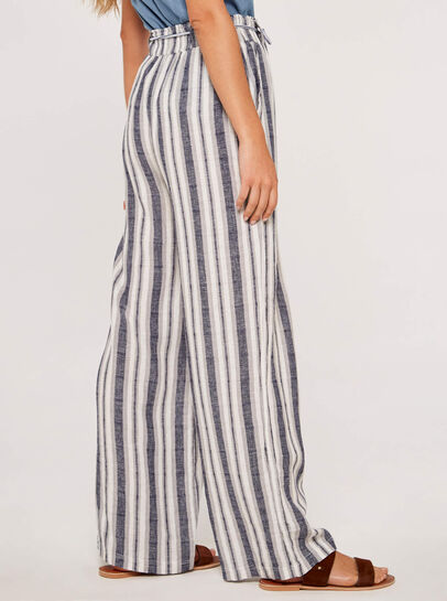Chambray Stripe Waist Trouser