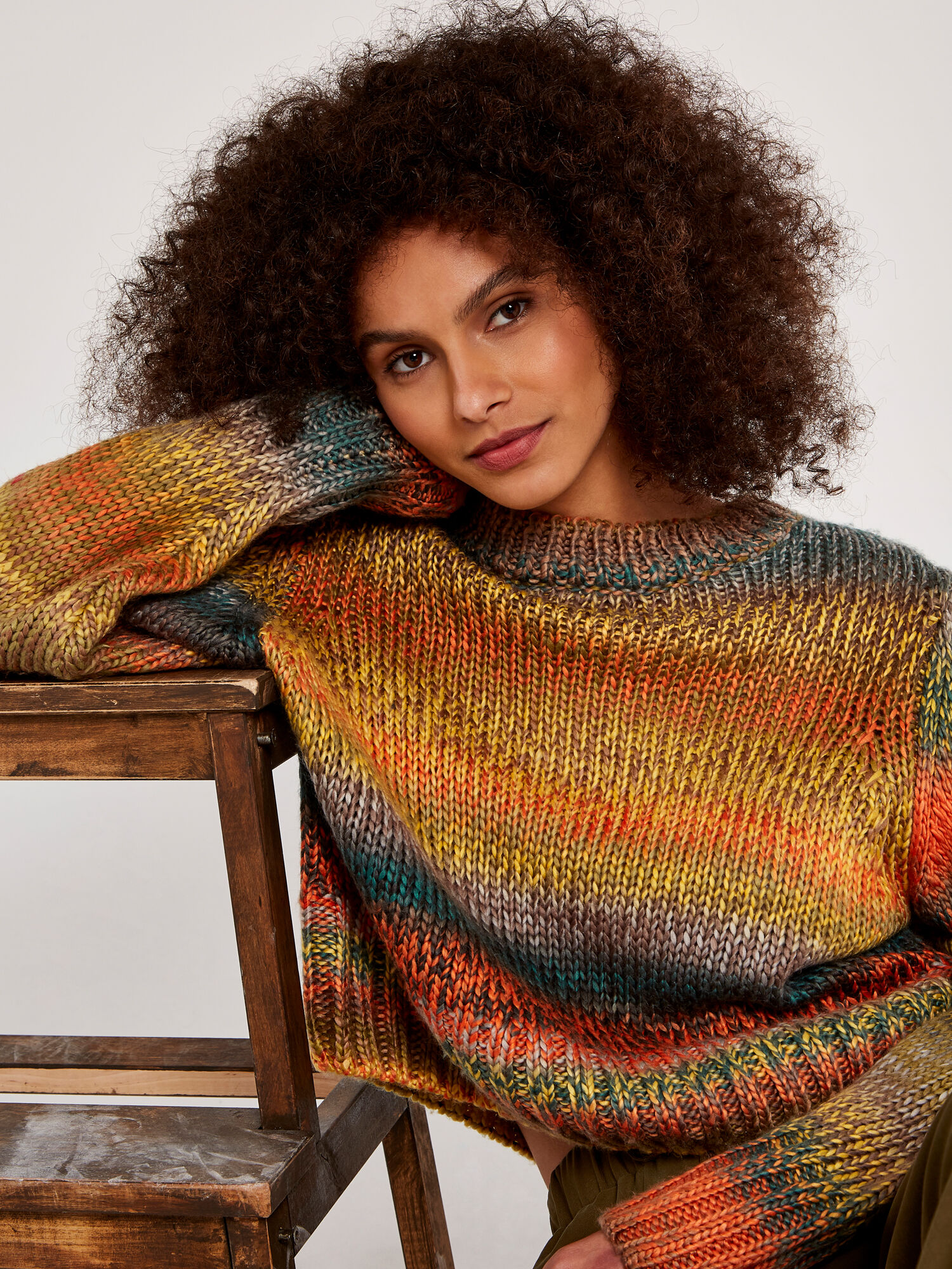 Heavy sales knit jumper