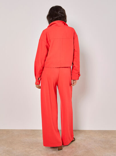 Soft Tailored Wide Leg Trousers