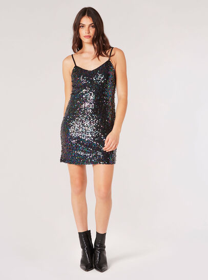 Sequin Cami Mini Dress
