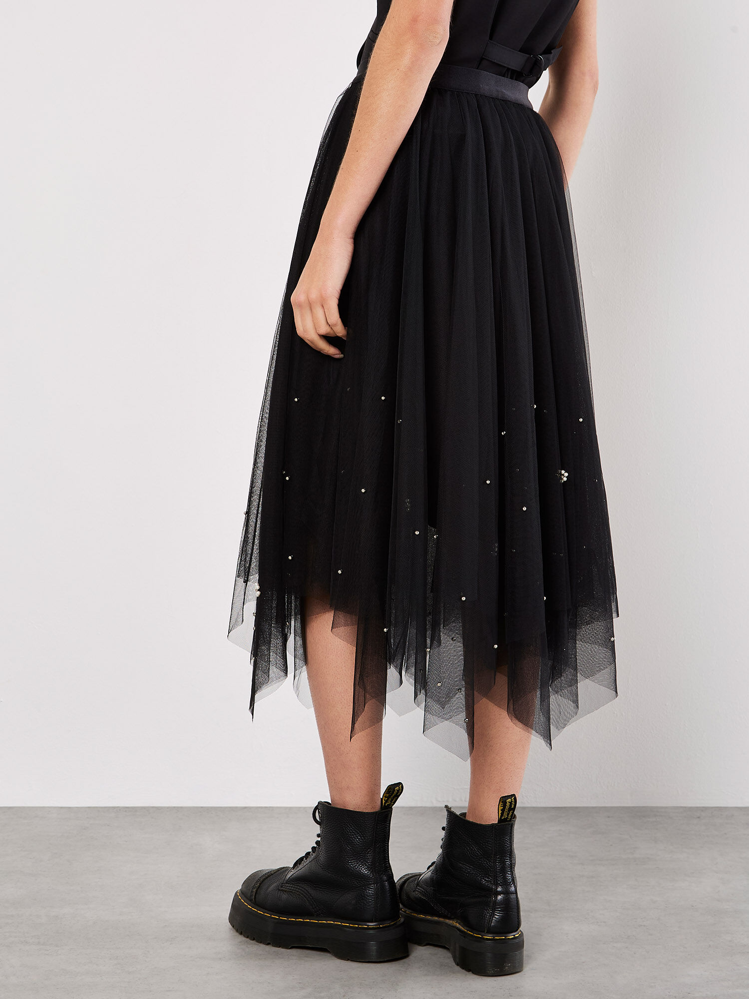 フラメンコ reel of lyricism tulle skirt : black フラメンコ reel of lyricism tulle skirt : black reel of