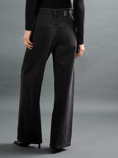 Faux Pearl & Rhinestone Maca Jean