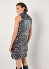 Rainbow Sequin Top, Black, large