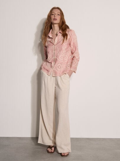 Floral Embroidered Blouse