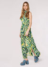Retro Wave Jumpsuit, Green, large