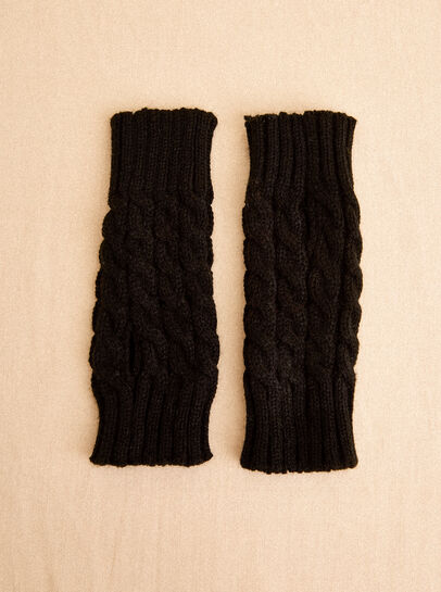 Cable Knit Handwarmers