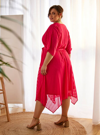 Curve Hankyhem Midi Dress