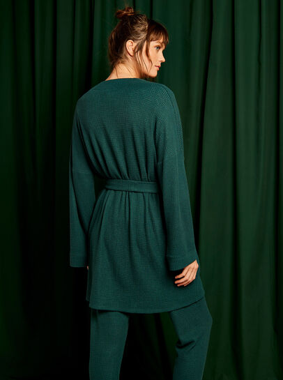Waffle Knit Pyjama Robe