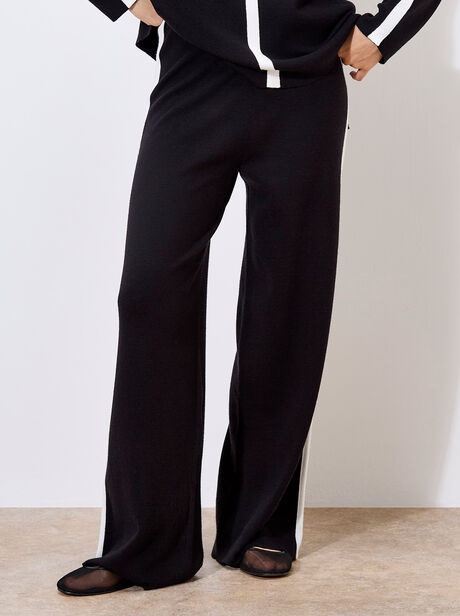 Mono Stripe Joggers