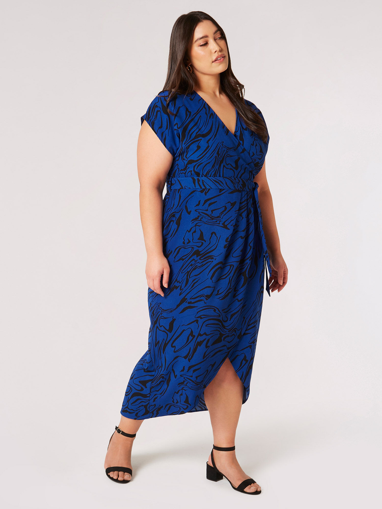 Robe portefeuille grande taille cheap