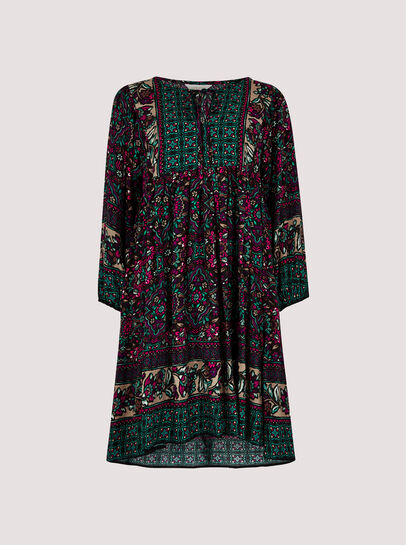 Colour Pop Tile Mini Dress