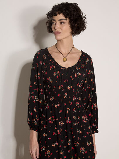 Floral Midi Dress