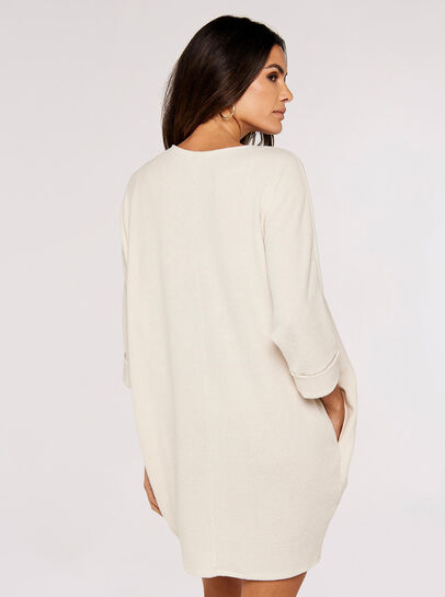 Ribbed Cocoon Dress