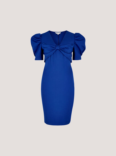 Bow Bodycon Mini Dress