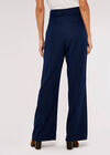 Palazzo Trouser, Navy, large