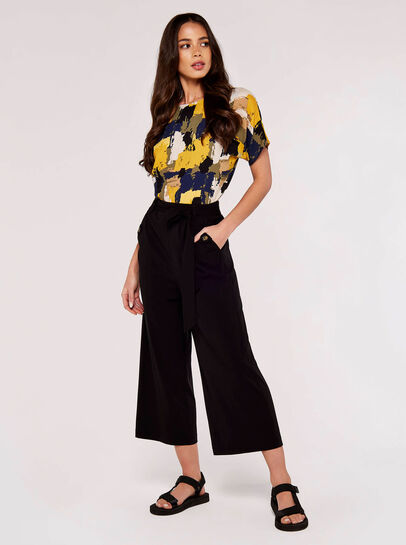 Casa Button Detail Culotte