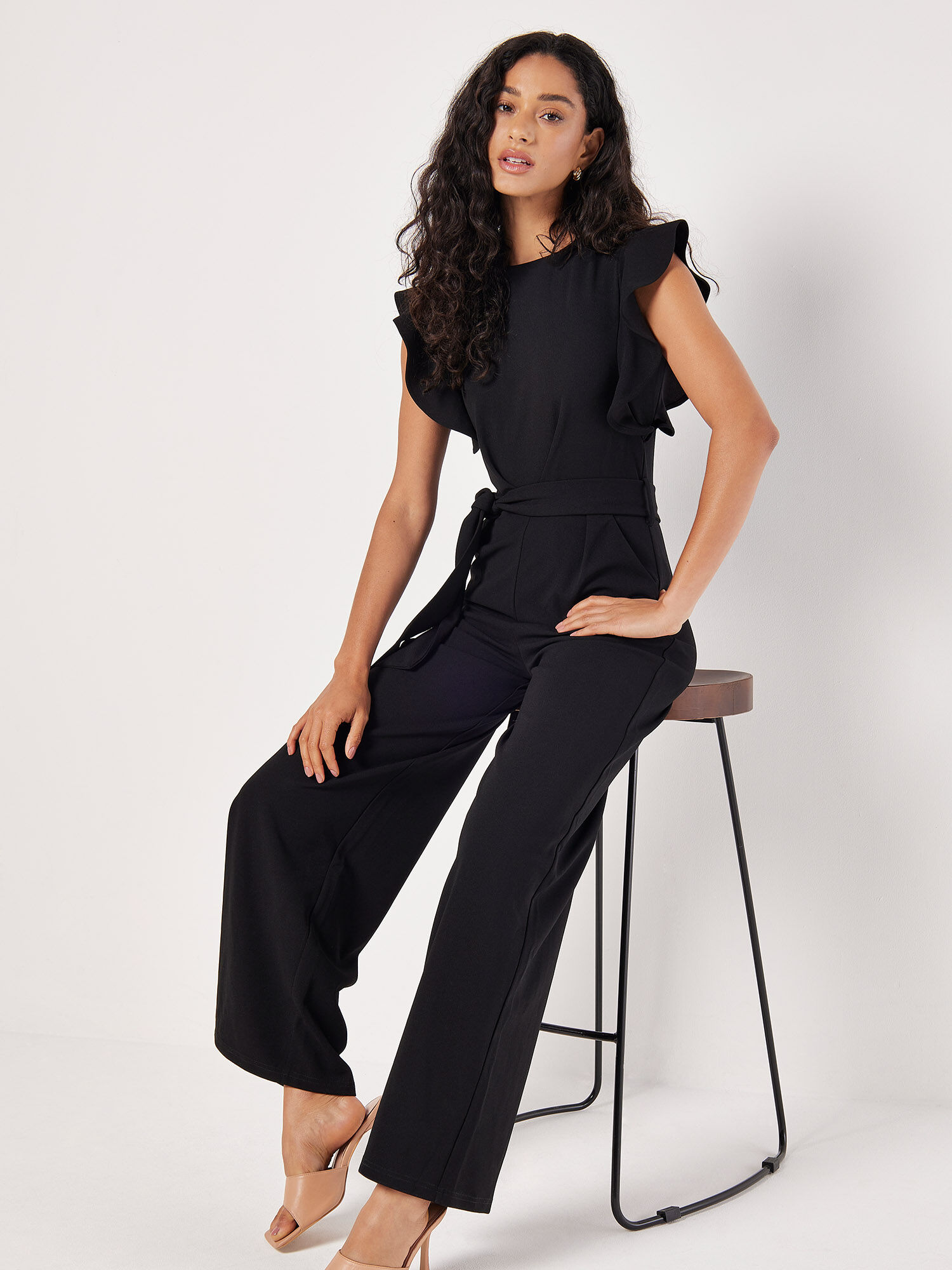 Apricot jumpsuit new look sale