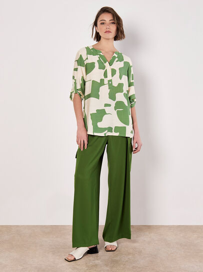 Abstract Shapes Blouse