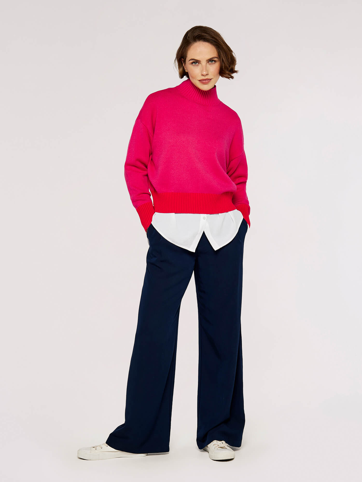 Soft Touch Jumper Apricot Clothing
