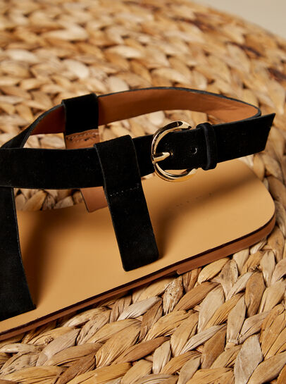 Greek flat Leather sandal