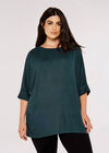 Curve Batwing Top, Green, large